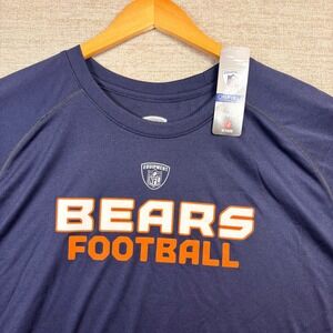 NEW Reebok NFL Chicago Bears Football On Field Performance Apparel T Shirt 2XLT